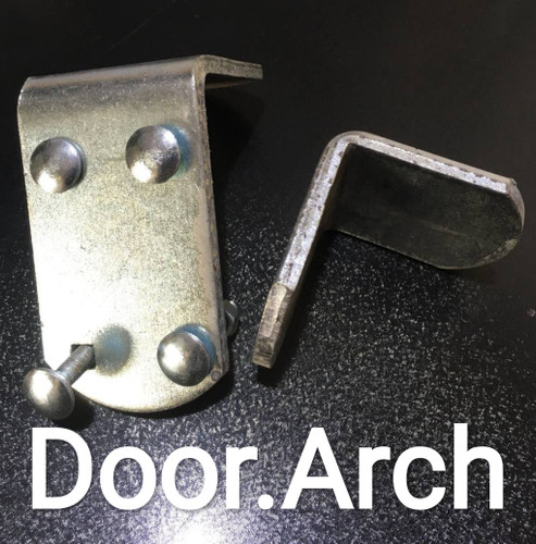 ضخامت ورق ۴میلیمتر همراه با پیچ اتاقی ضدسرقت،مهره،واشر