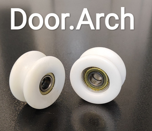 قرقره( تفلونی) درب سکوریت ۲بلبرینگی