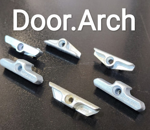 برابری قفل درب و پنجره دوجداره upvc زاماک