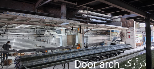 رنگ کوره ای به روش الکترواستاتیک