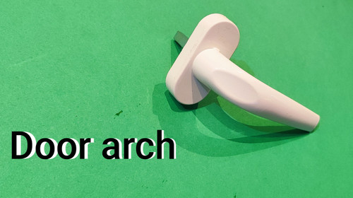 دستگیره پنجره یو پی وی سی